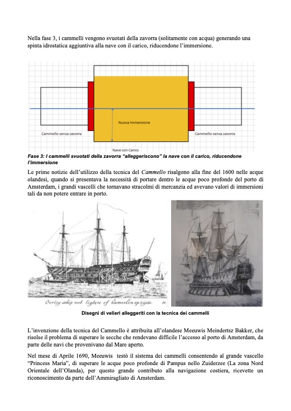 Il Cammello una
                      tecnologia del passato usata nel presente