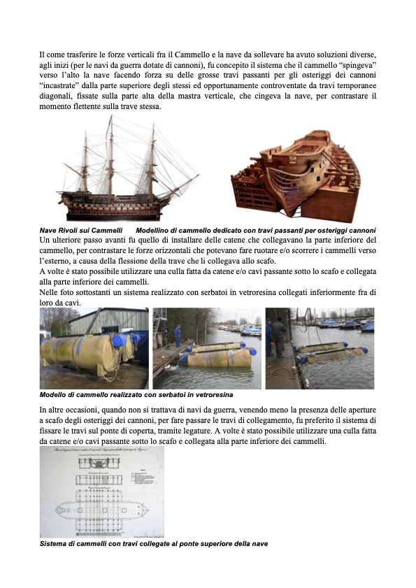 Il Cammello una
                      tecnologia del passato usata nel presente