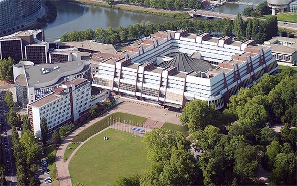 Foto del Palazzo d’Europa a Strasburgo